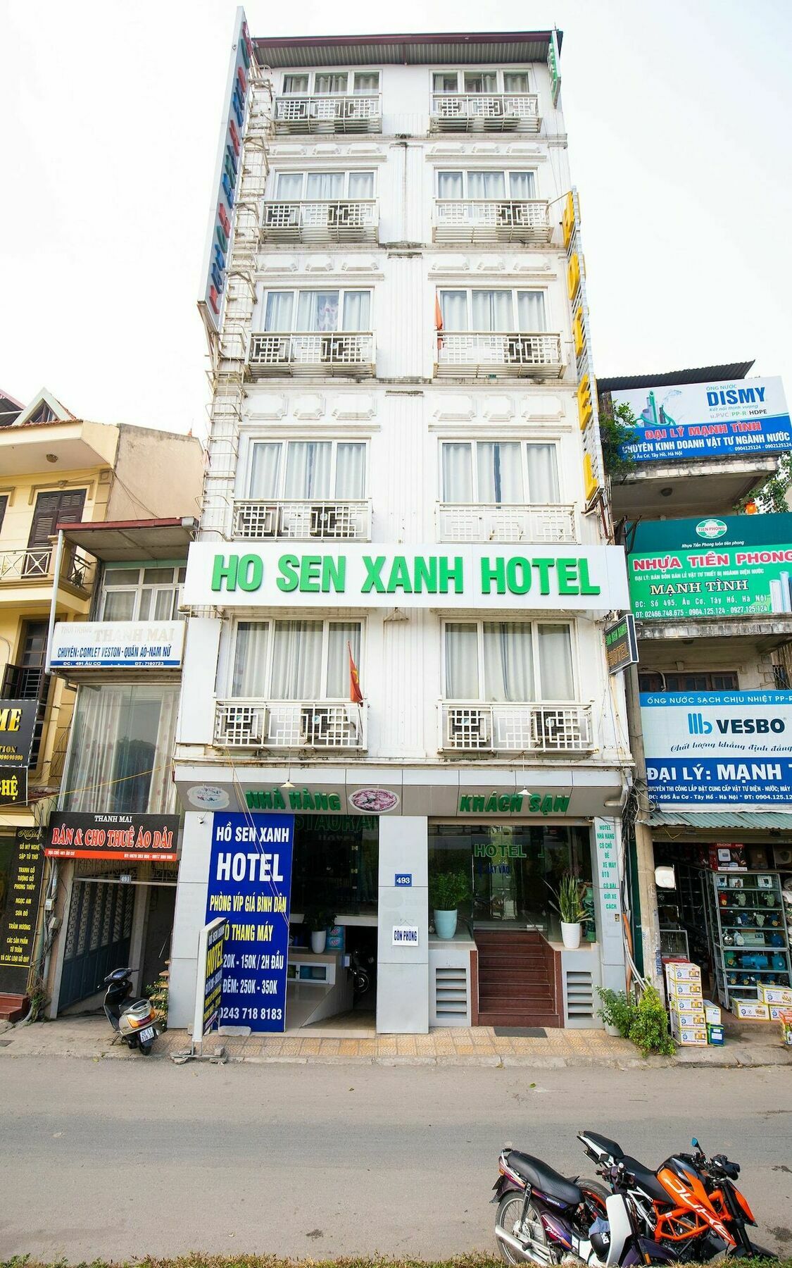 Ho Sen Xanh Hotel هانوي المظهر الخارجي الصورة