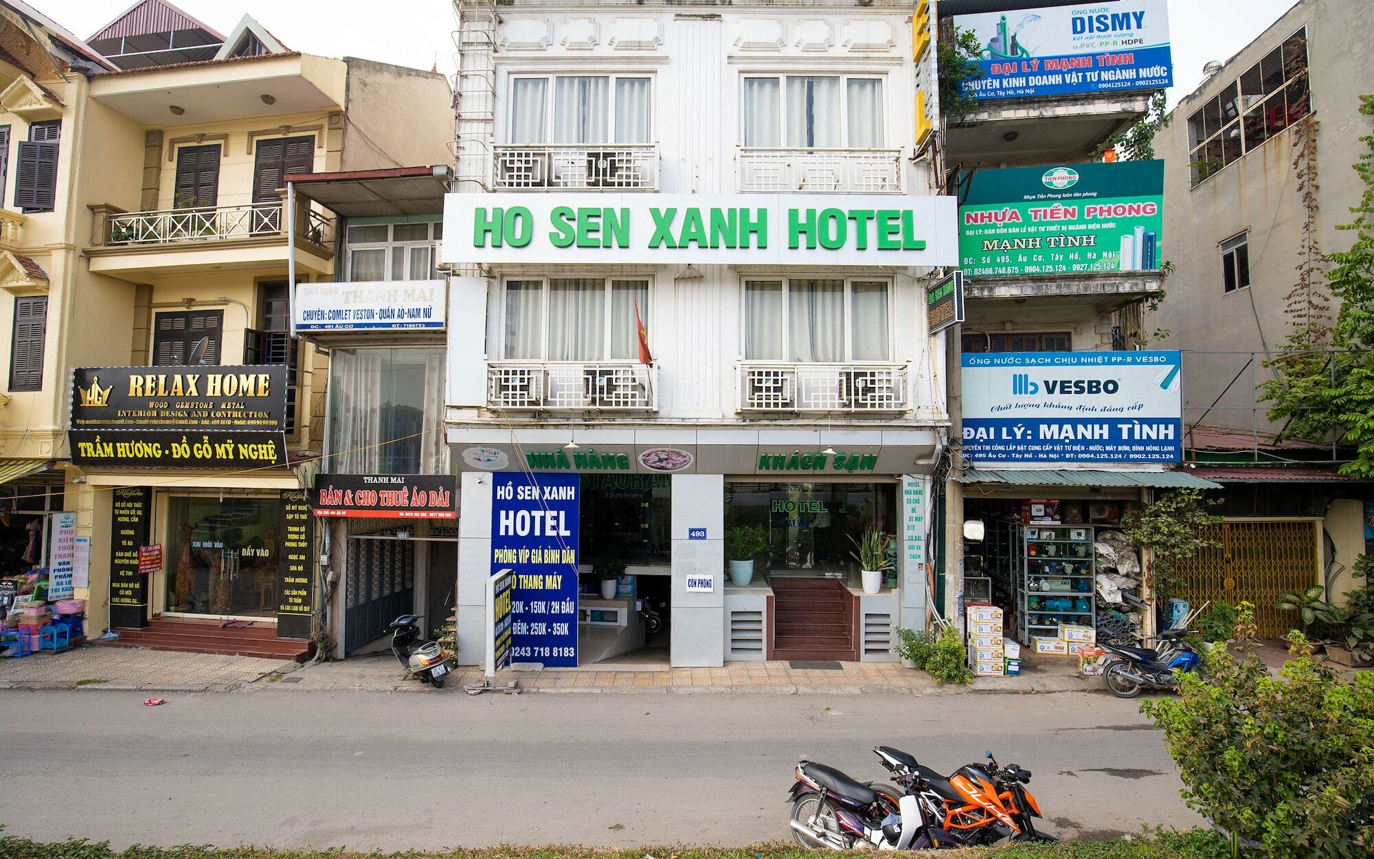 Ho Sen Xanh Hotel هانوي المظهر الخارجي الصورة